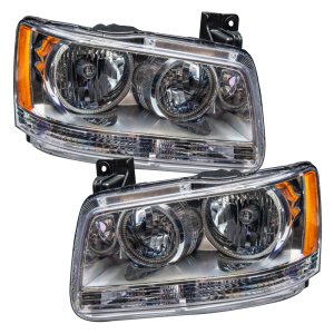 Dodge Magnum Headlight Assemblies - ORACLE Lighting - ColorSHIFT 2.0 - Chrome - 2008